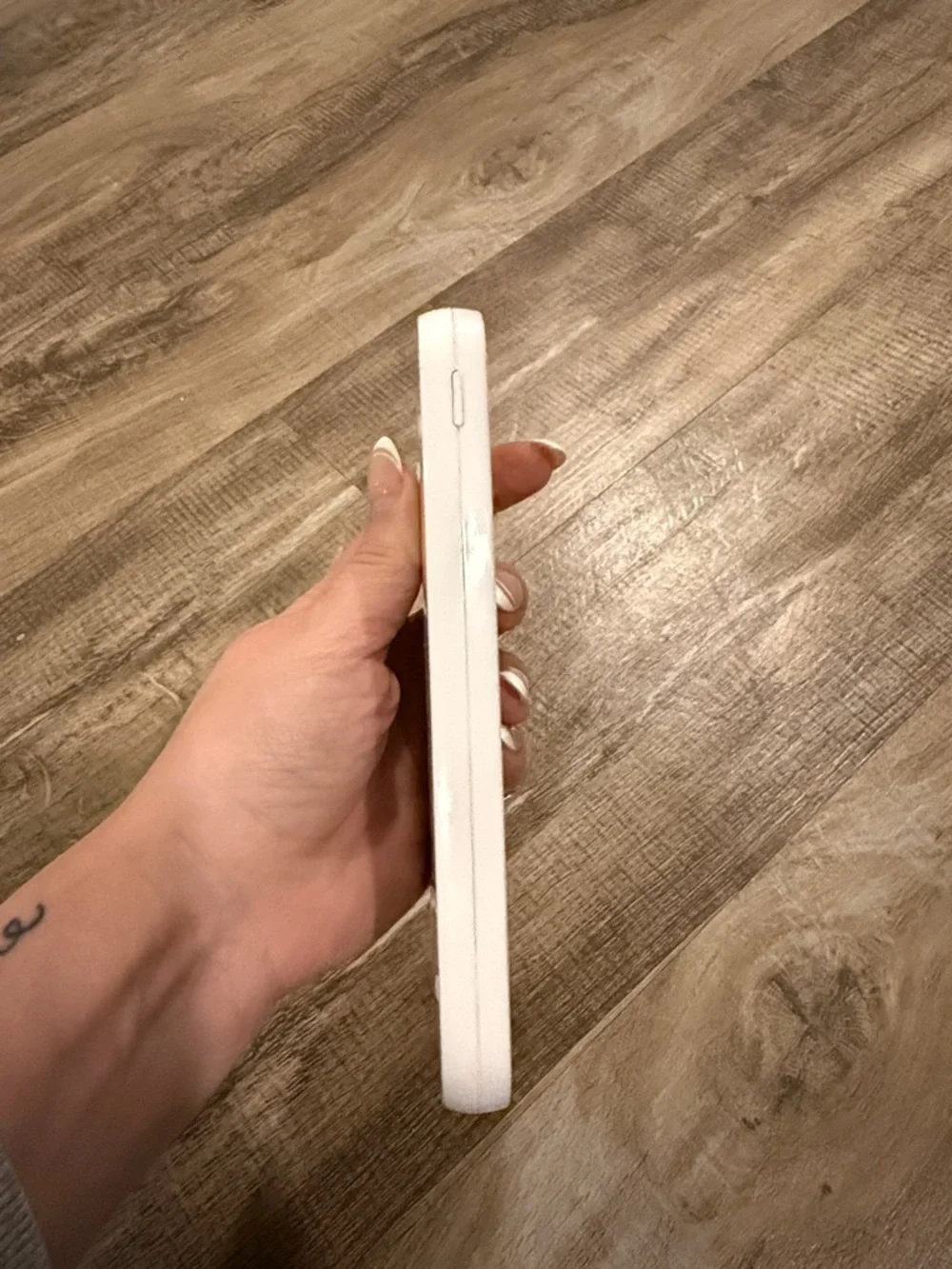 White Dallas Stars Power Bank Portable Charger